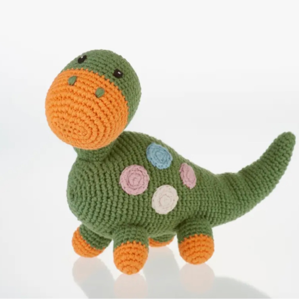 Dippi The Dinosaur - Khaki